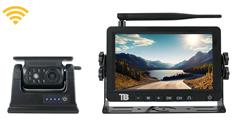 7-inch Solar Powered Digital Wireless RV Backup Camera System