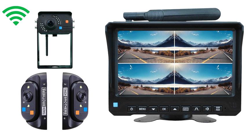 Tadi Brothers V3 1080P system with rear and side cameras